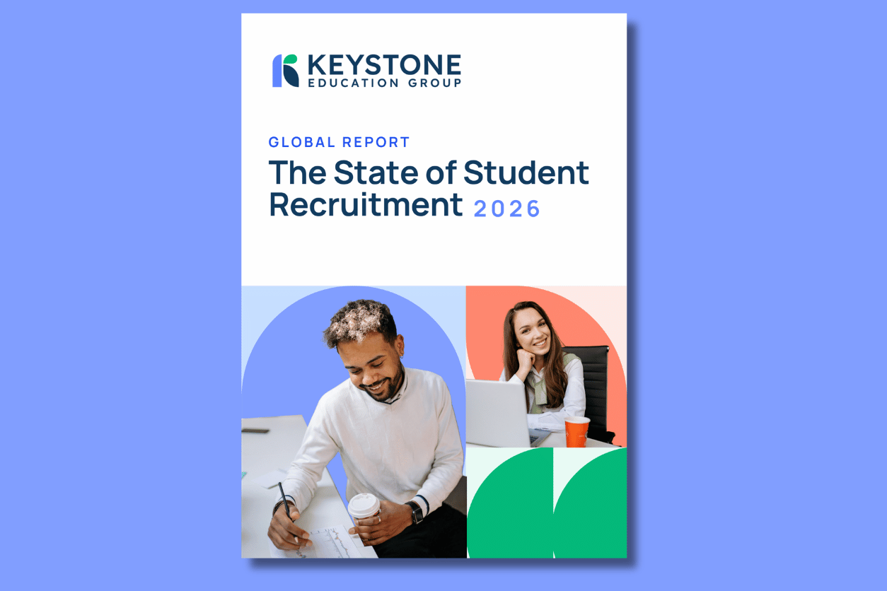 image showing front cover of the state of student recruitment report