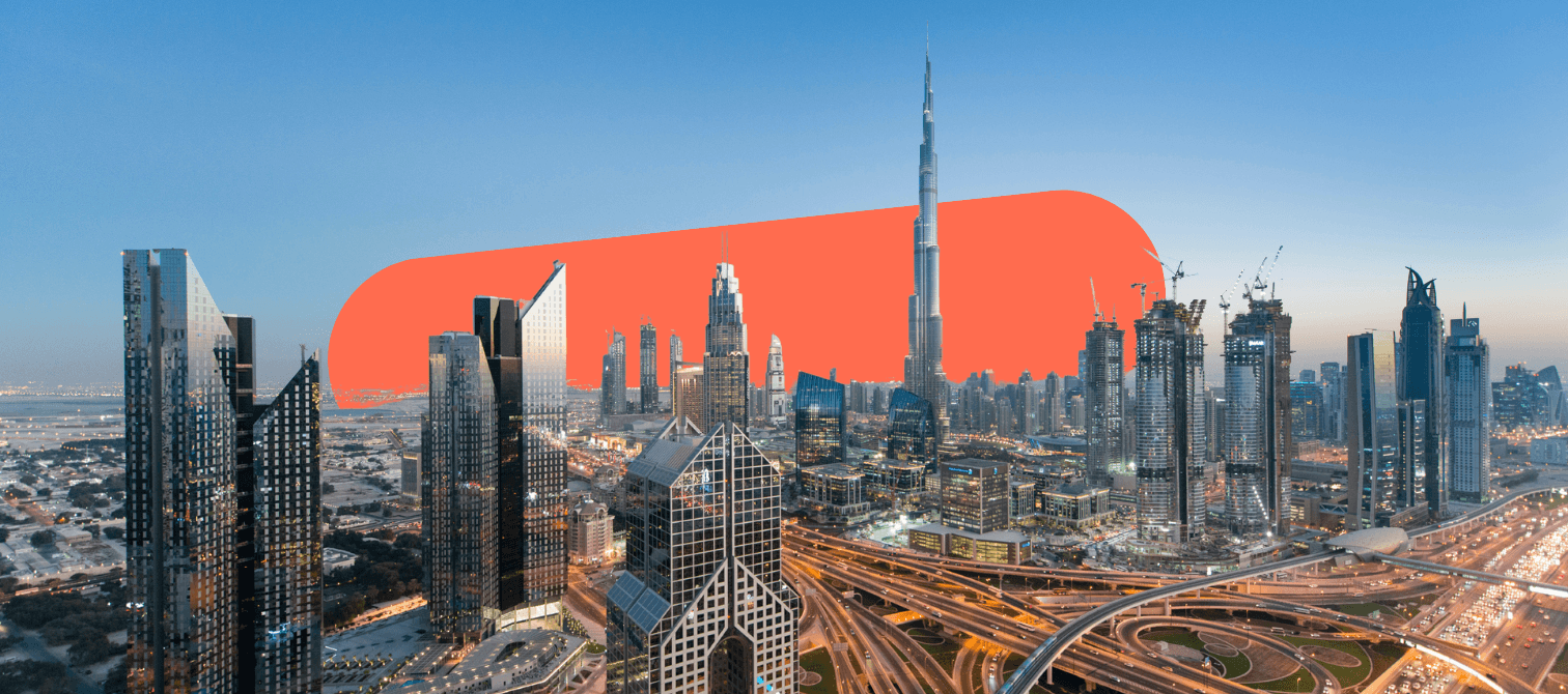 skyline of a city in the middle east