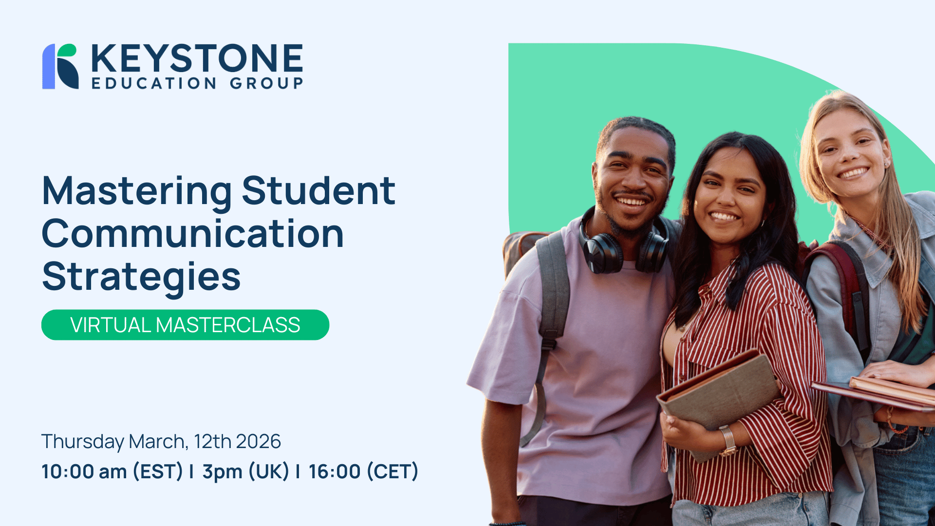 webinar banner - mastering student communication strategies