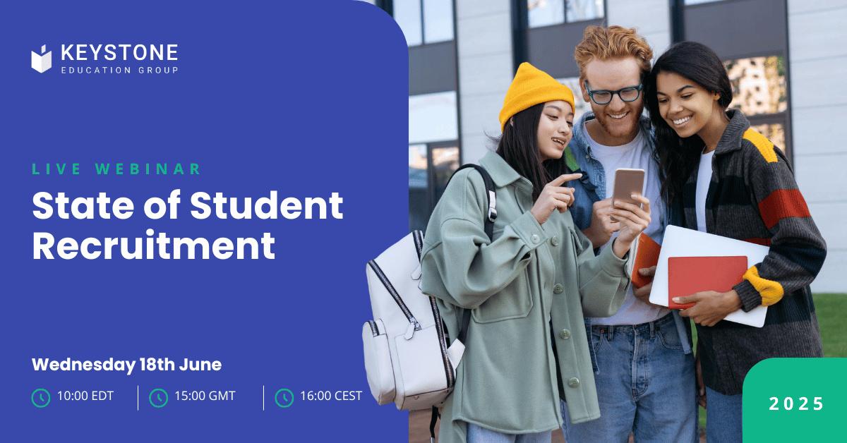 Live webinar - state of student recruitment 2025 - 18th June