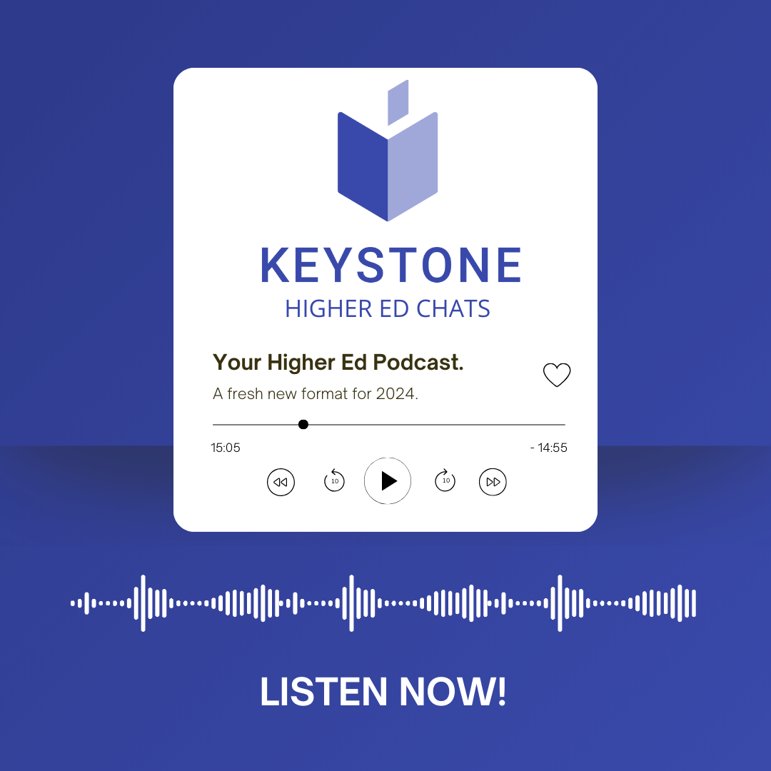 Higher Ed Chats Podcast - Your Higher Ed Podcast from Keystone