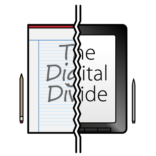 digital divide paper pen ipad tablet electronic difference