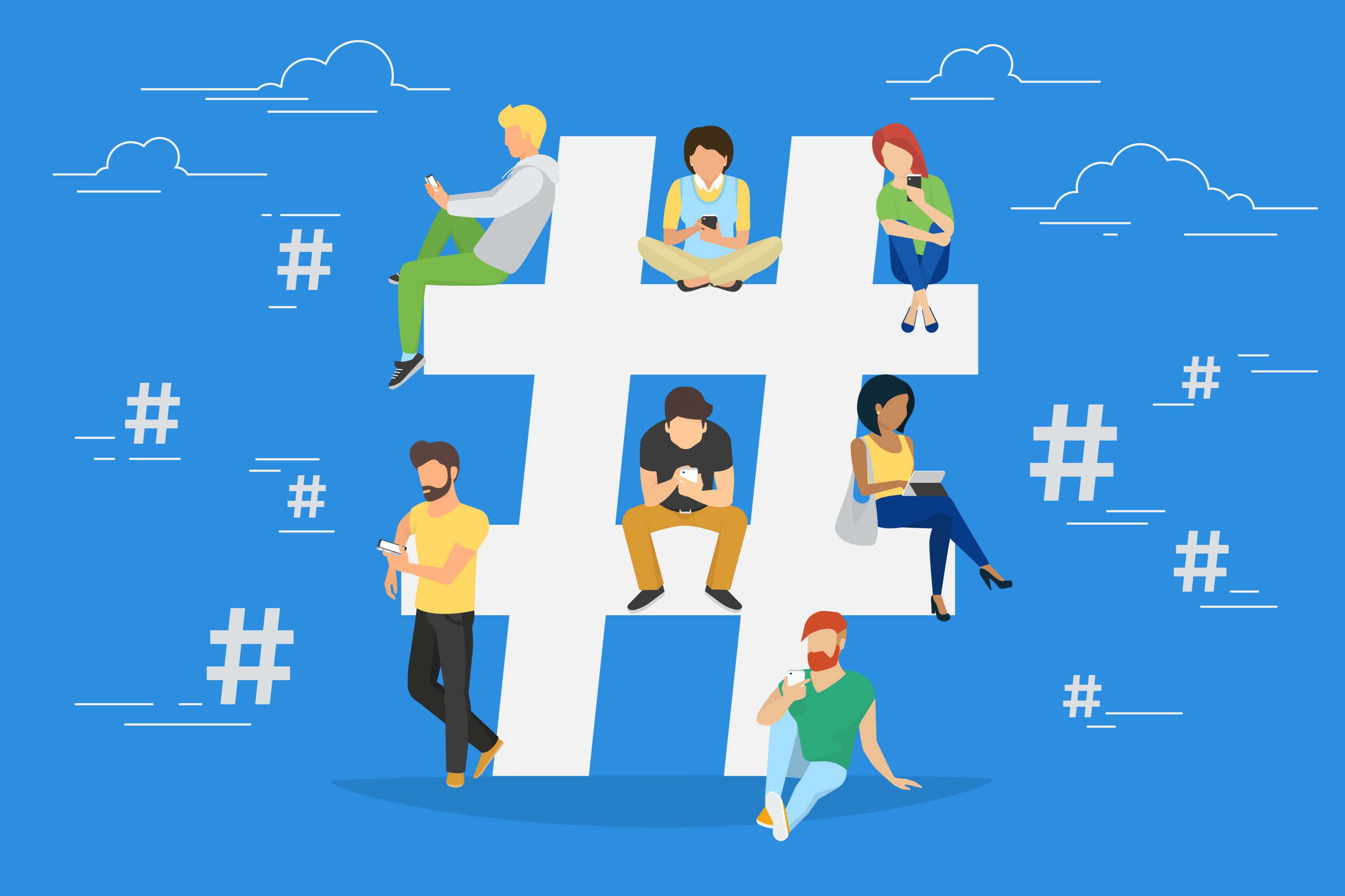 Hashtags for student recruitment