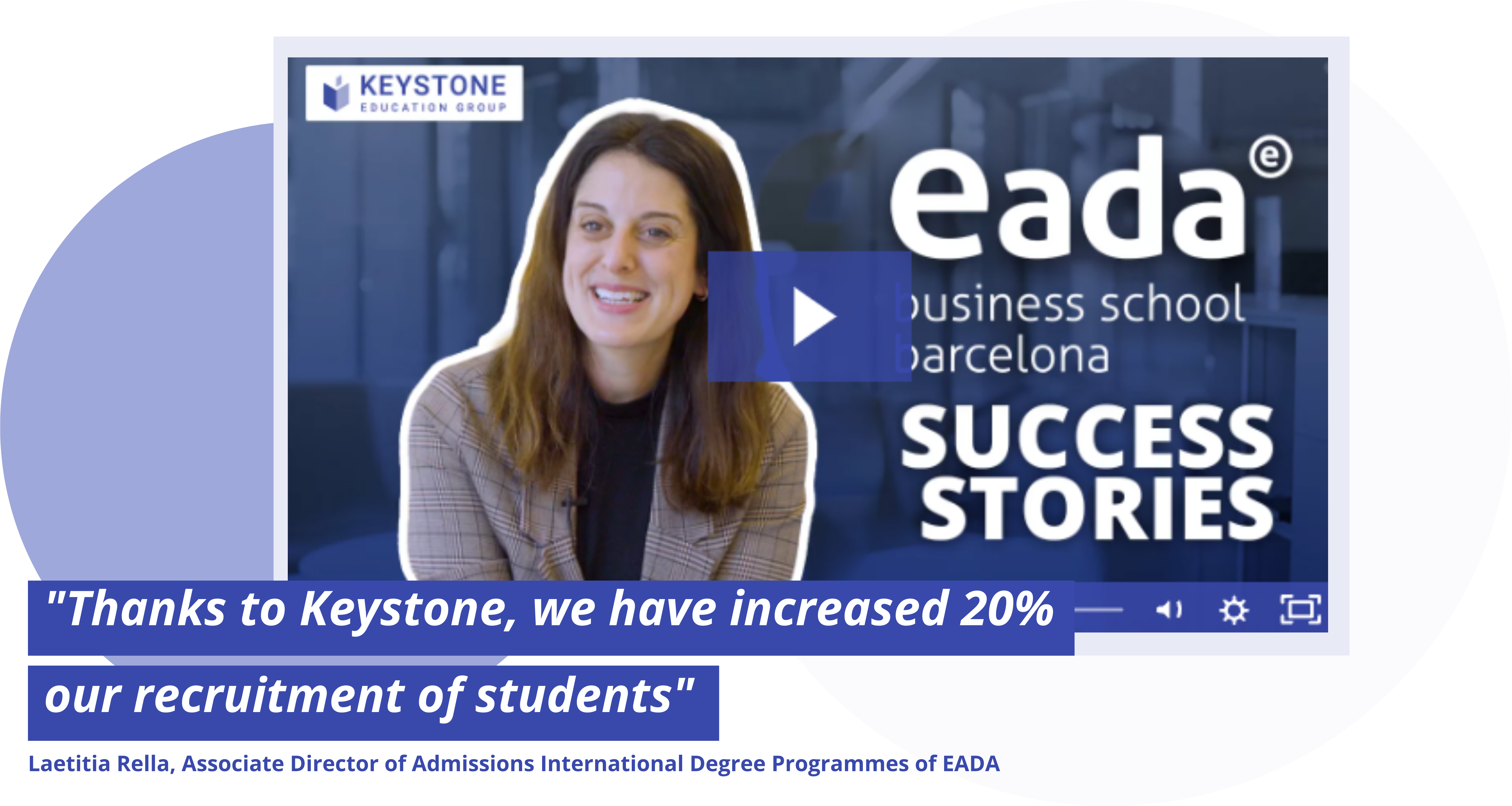 EADA Success Testimonial