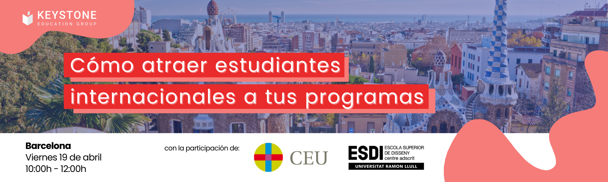 Evento Cómo atraer estudiantes internacionales a tus programas