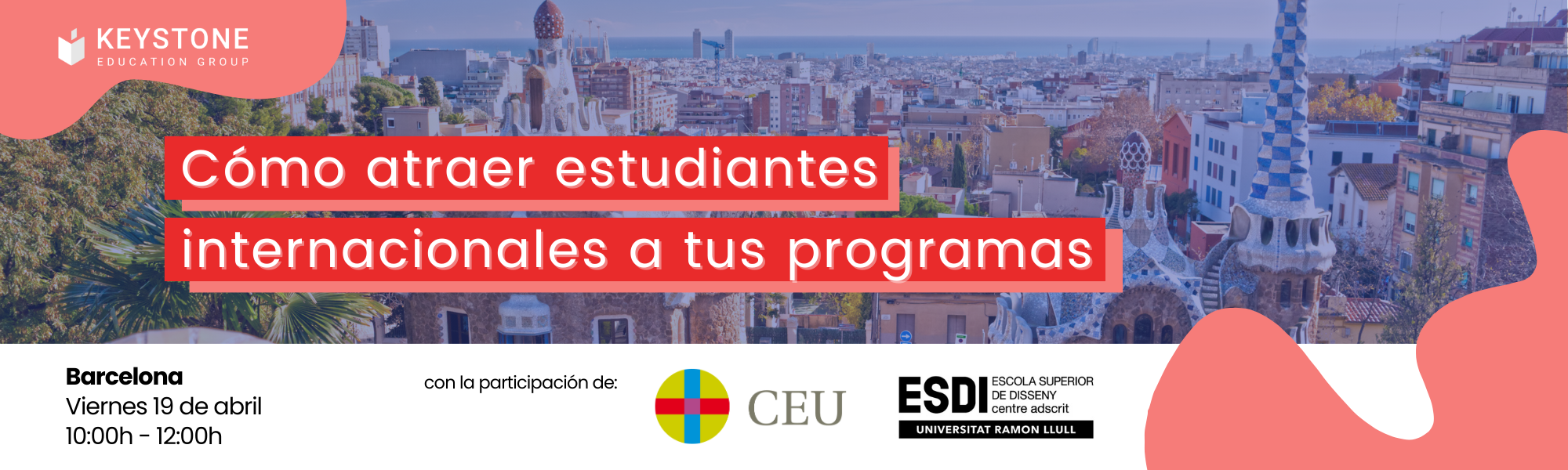 Evento Cómo atraer estudiantes internacionales a tus programas 