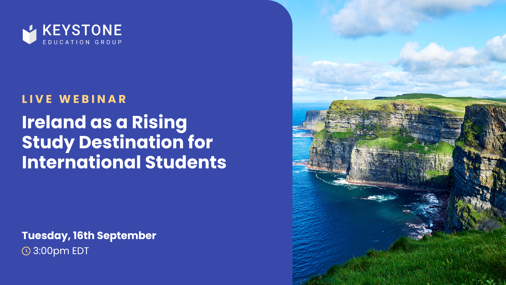 Ireland webinar (September 2025) Ireland as a Rising Study Destination