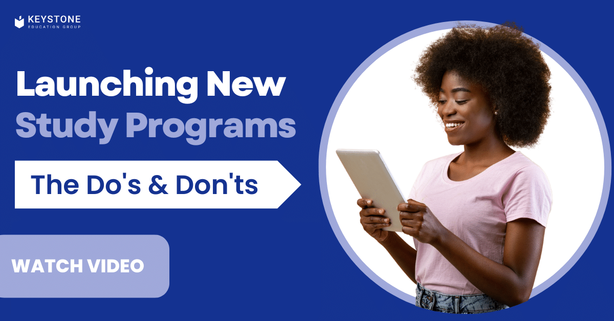Launching New Study Programs the Do's and Don'ts