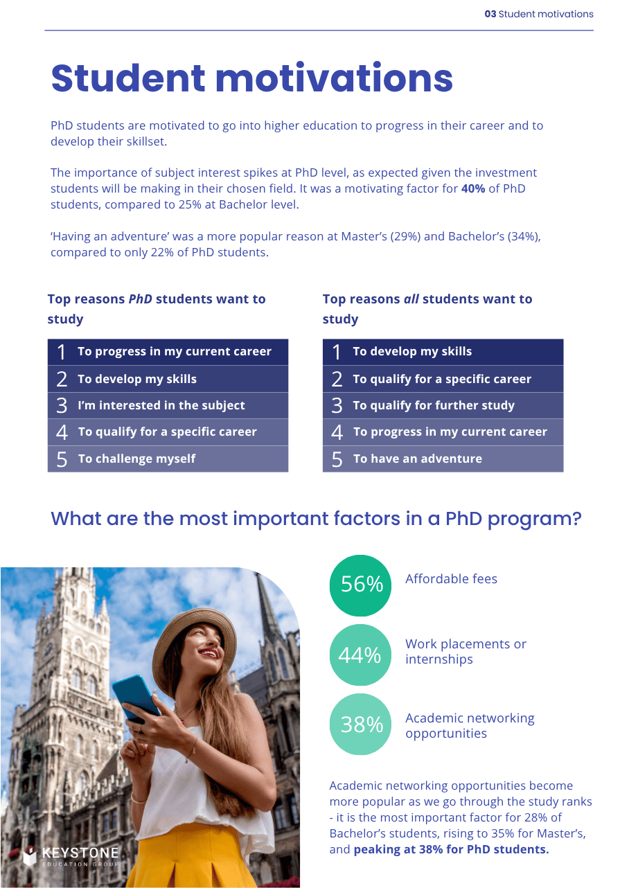 PhD Report - Motivations
