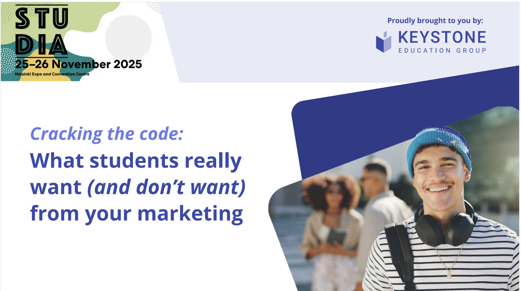 Presentation cover page