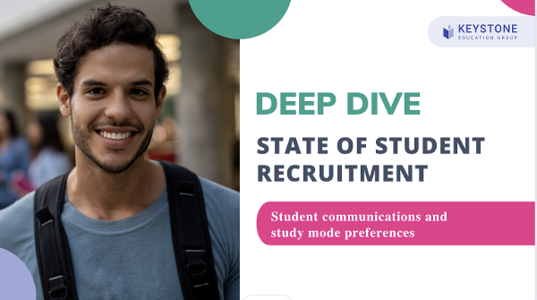 State of Student Recruitment Deep Dive webinar banner