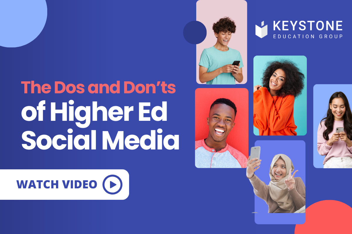 higher ed social media webinar