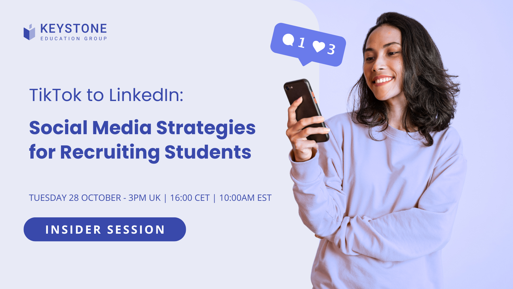 Keystone Social media best practices webinar