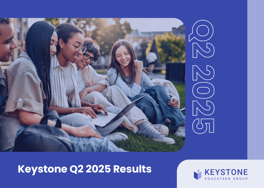 Q2 2025 Report cover - image of group of students